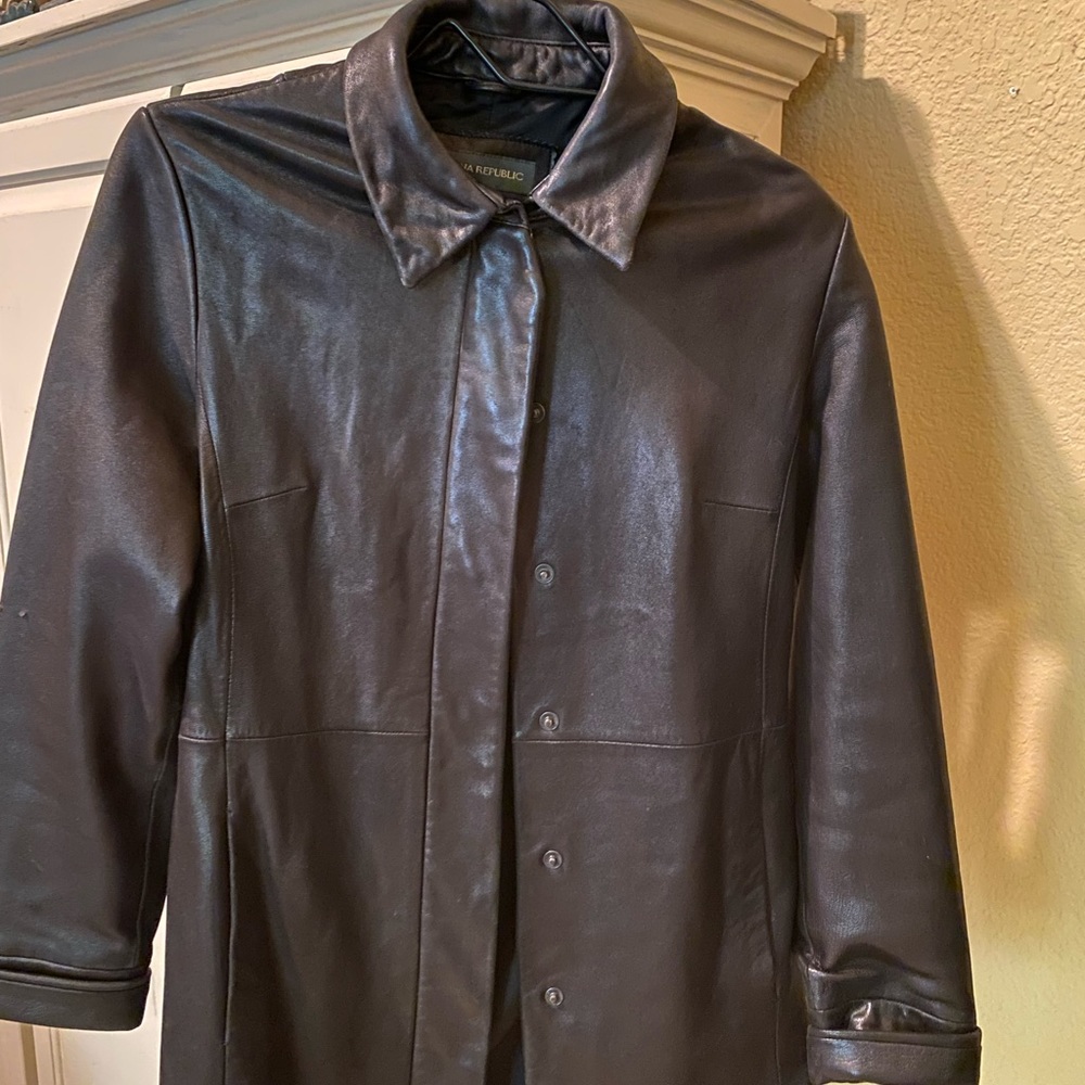Banana Republic Genuine leather Jacket size S